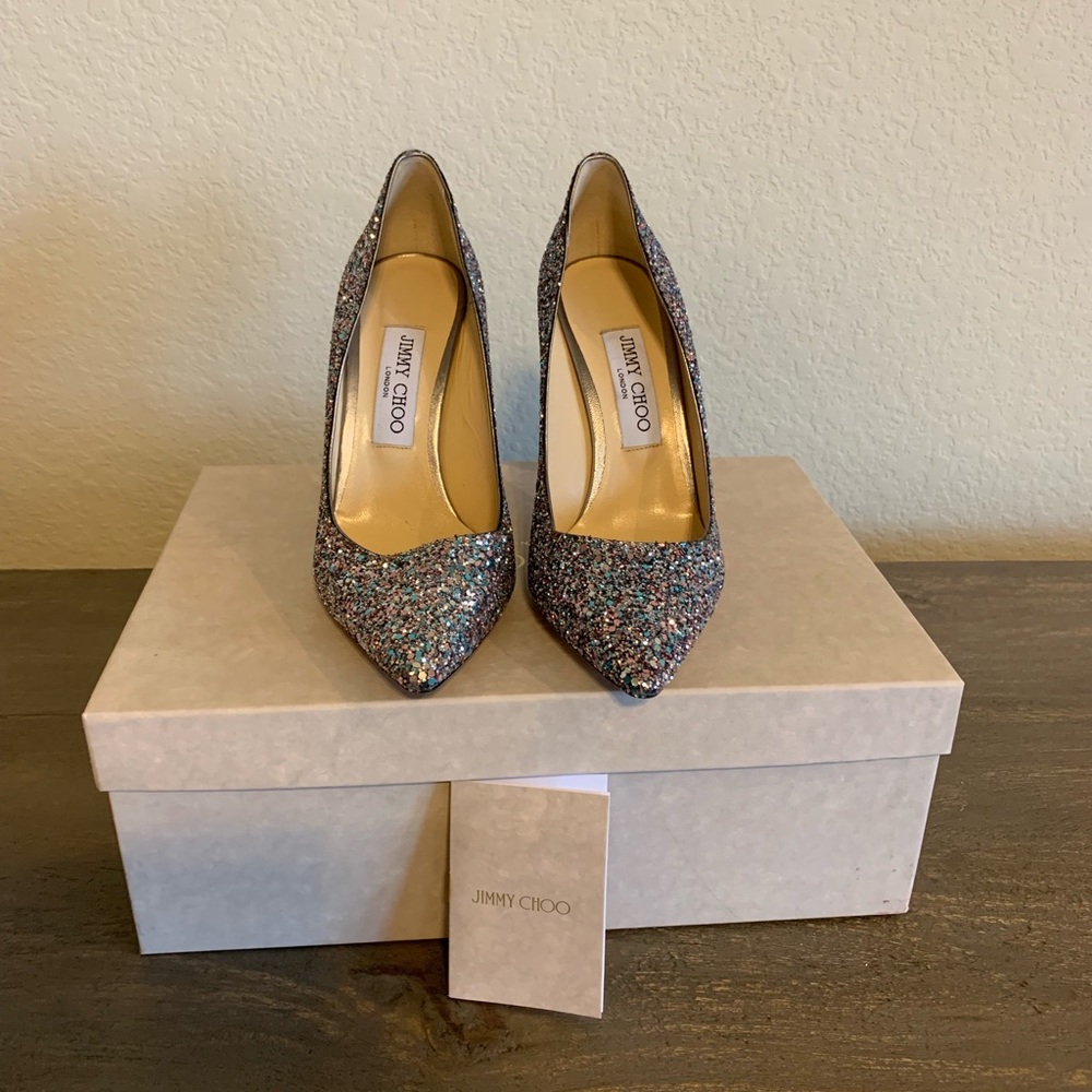 🔥Jimmy Choo Romy  bubblegum heels. Make an offer